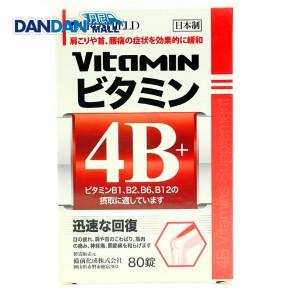 PROSHIELD｜Vitamin 4B+｜強效維他命B群｜80粒｜適用於成年人